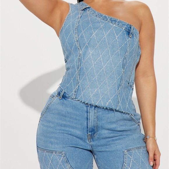 Fashion Nova Denim - Jean set